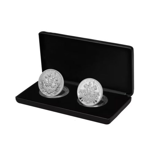 2023 (New) Great Britain Britannia Silver 1 oz Proof & Reverse Proof Coin【2 Coin Set】