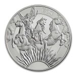 2023年 (新品) セントヘレナ「女神イオスと馬」純銀 1オンス 銀貨 NGC