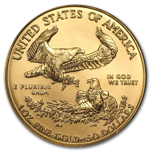 1998 (New) American Eagle Walking Liberty Gold 1 oz Coin - Image 2