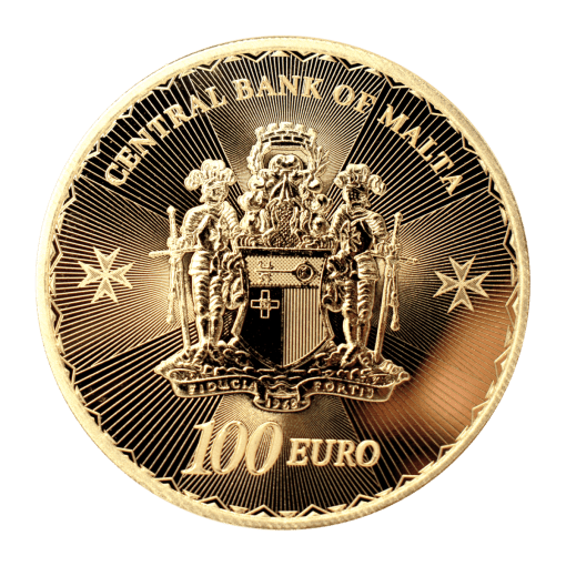 2025年 (新品) マルタ「マルタの十字」純金 1オンス 金貨 - 画像 (2)