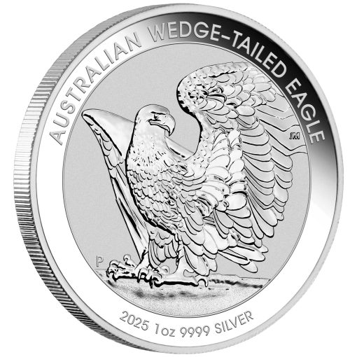 2025年 (新品) オーストラリア「オナガイヌワシ・ワシ」純銀 1オンス 銀貨 - 画像 (3)