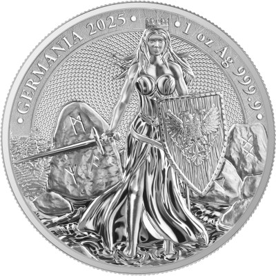 2025 (New) Germania Silver 1 oz Coin