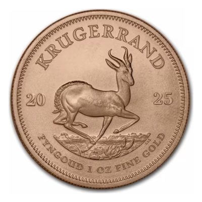 2025年 (新品) 南アフリカ「クルーガーランド」純金 1オンス 金貨