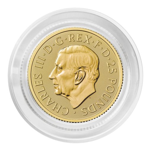 2025 (New) Great Britain The Royal Tudor Beast The Queen's Panther Gold 1/4 oz Coin - Image 6