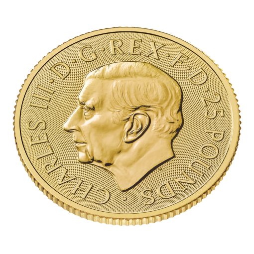 2025 (New) Great Britain The Royal Tudor Beast The Queen's Panther Gold 1/4 oz Coin - Image 4