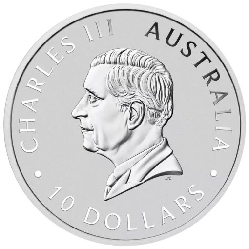 2025 (New) Australian Kookaburra 35th Anniversary Silver 10 oz Coin - Image 2