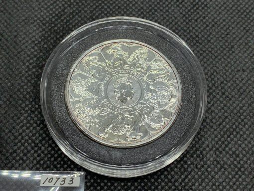 2021 (New) Great Britain Queens Beast Completer £5 Silver 2 oz Coin #10733
