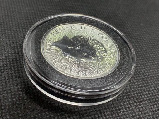 2021 (New) Great Britain Queens Beast Completer £5 Silver 2 oz Coin #10731 - Image 4