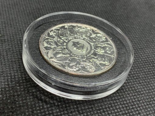 2021 (New) Great Britain Queens Beast Completer £5 Silver 2 oz Coin #10731 - Image 3