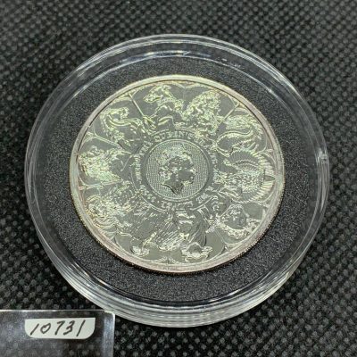 2021 (New) Great Britain Queens Beast Completer £5 Silver 2 oz Coin #10731