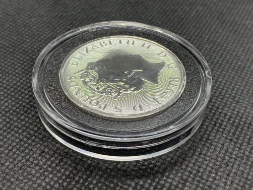 2021 (New) Great Britain Queens Beast Completer £5 Silver 2 oz Coin #10730 - Image 6