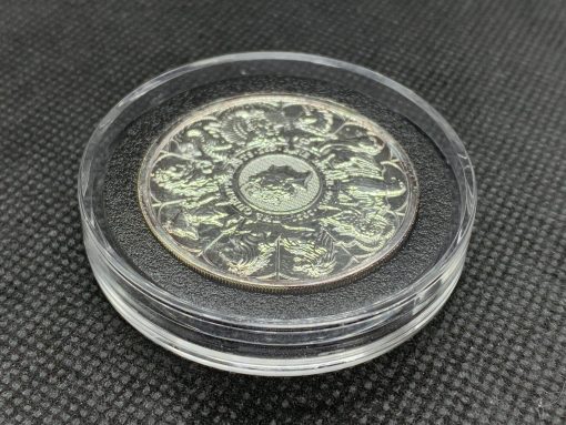 2021 (New) Great Britain Queens Beast Completer £5 Silver 2 oz Coin #10730 - Image 5