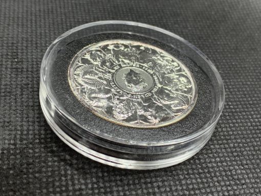 2021 (New) Great Britain Queens Beast Completer £5 Silver 2 oz Coin #10730 - Image 3