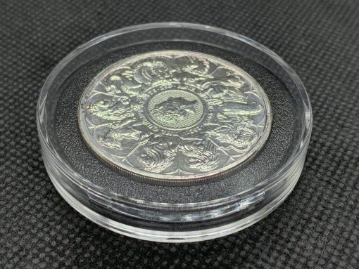 2021 (New) Great Britain Queens Beast Completer £5 Silver 2 oz Coin #10729 - Image 5