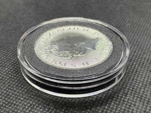 SOLD 2021 (New) Great Britain Queens Beast Completer £5 Silver 2 oz Coin #10728 - Image 6