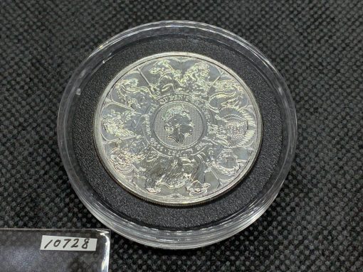 SOLD 2021 (New) Great Britain Queens Beast Completer £5 Silver 2 oz Coin #10728