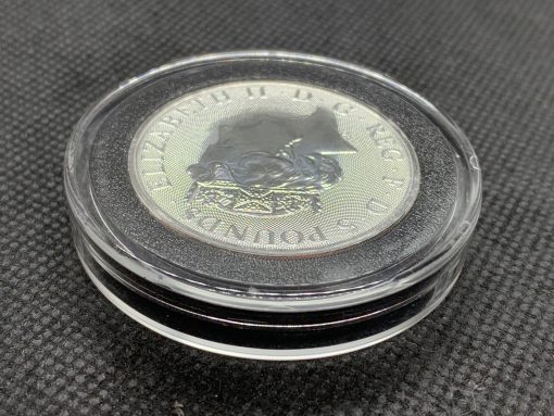 2021年 (新品) イギリス「クィーンズ ビースト・コンプリーター」純銀 2オンス 銀貨 #10726 - 画像 (6)