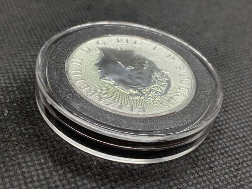 2021年 (新品) イギリス「クィーンズ ビースト・コンプリーター」純銀 2オンス 銀貨 #10726 - 画像 (4)