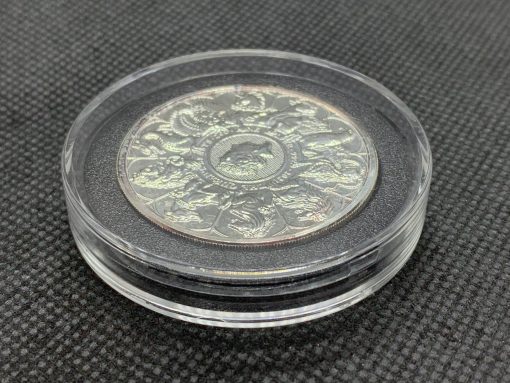 2021年 (新品) イギリス「クィーンズ ビースト・コンプリーター」純銀 2オンス 銀貨 #10726 - 画像 (5)