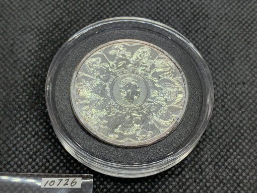 2021年 (新品) イギリス「クィーンズ ビースト・コンプリーター」純銀 2オンス 銀貨 #10726