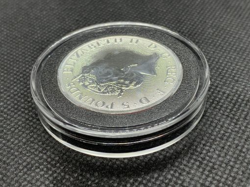 2021年 (新品) イギリス「クィーンズ ビースト・コンプリーター」純銀 2オンス 銀貨 #10725 - 画像 (6)