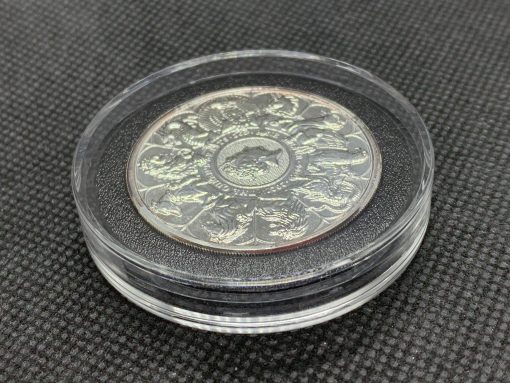 2021 (New) Great Britain Queens Beast Completer £5 Silver 2 oz Coin #10724 - Image 5