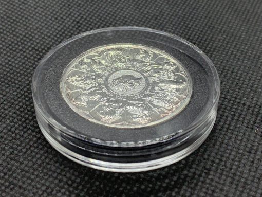 2021年 (新品) イギリス「クィーンズ ビースト・コンプリーター」純銀 2オンス 銀貨 #10723 - 画像 (5)