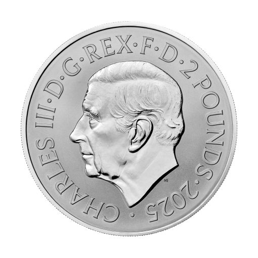 2025 (New) Great Britain Britannia Silver 1 oz Proof & Reverse Proof Coin【2 Coin Set】 - Image 6