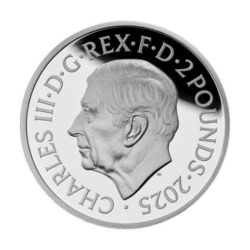 2025 (New) Great Britain Britannia Silver 1 oz Proof & Reverse Proof Coin【2 Coin Set】 - Image 4