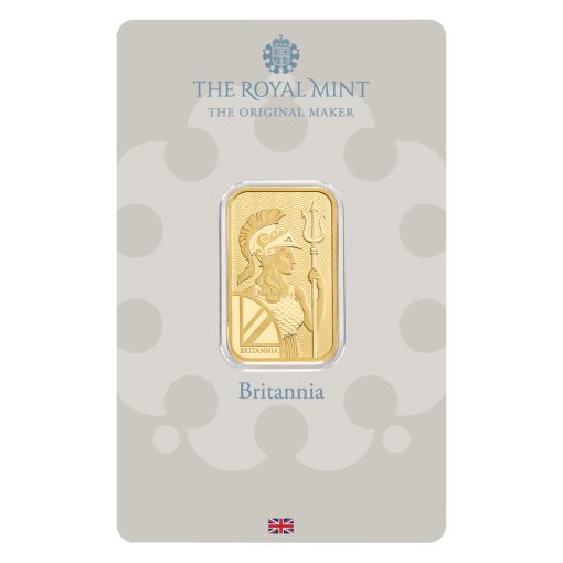(New) The Royal Mint Britannia Gold 10 Gram Bar