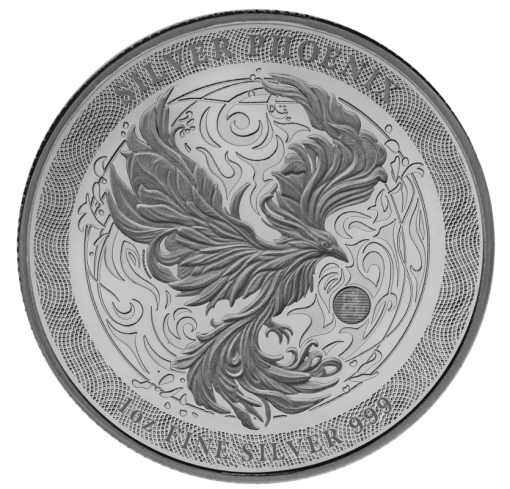 2025年 (新品) ニウエ「フェニックス」純銀 1オンス 銀貨