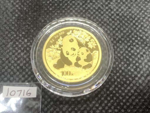2024 (New) Chinese Panda Gold 8 gram Coin #10716