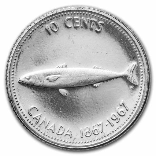 1967 (New) Canada Silver Coin【6 Coin Set】 - Image 5