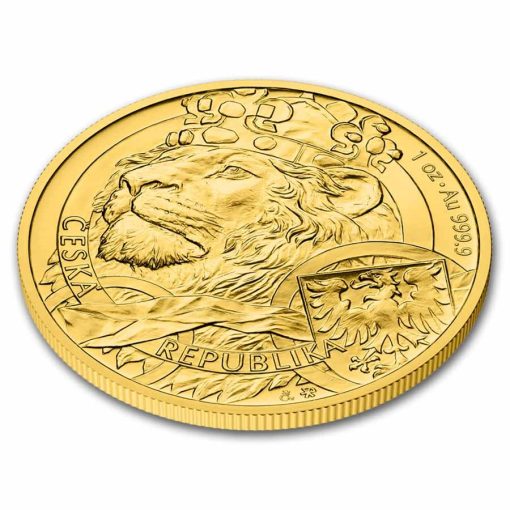2025 (New) Niue Czech Lion Gold 1 oz Coin - Image 3