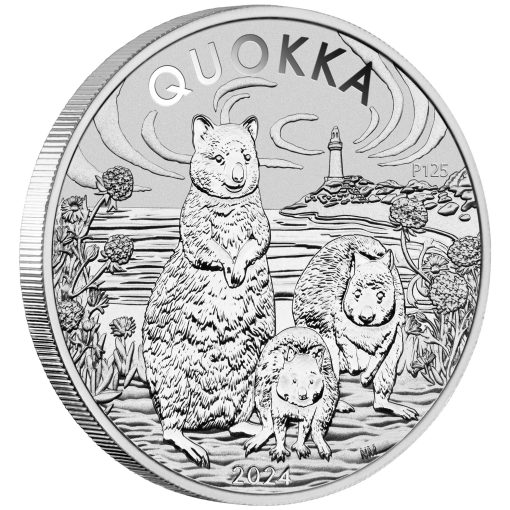 2024年 (新品) オーストラリア「クオッカ」純銀 1オンス 銀貨 - 画像 (3)