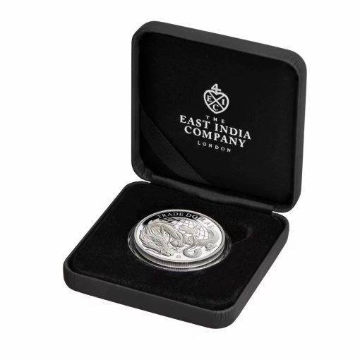 2021年 (新品) セントヘレナ「現代中国貿易ドル」純銀 1オンス プルーフ 銀貨 - 画像 (6)