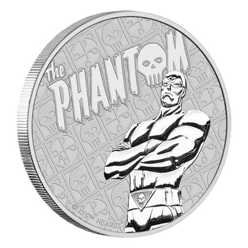 2022 (New) Tuvalu The Phantom Silver 1 oz Coin - Image 3
