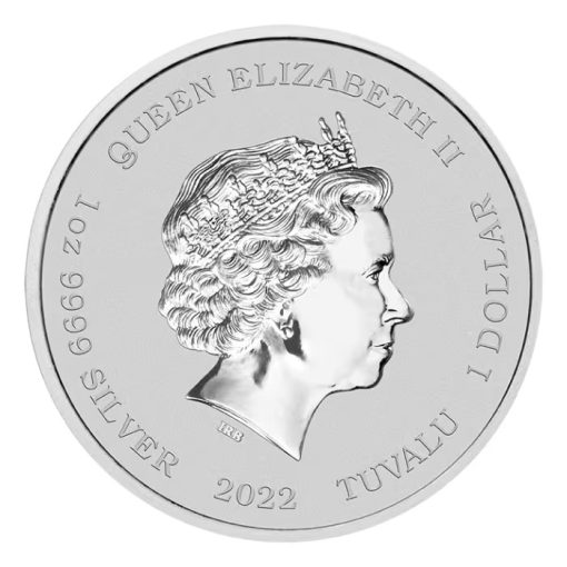 2022 (New) Tuvalu The Phantom Silver 1 oz Coin - Image 2