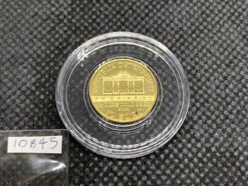 2023 (New) Austrian Philharmonic 10 Euro  24K 1/10 oz Gold Coin #10845 - Image 2