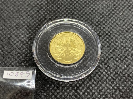 2023 (New) Austrian Philharmonic 10 Euro  24K 1/10 oz Gold Coin #10845