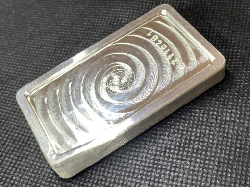 (New) 10 oz「Stacker」Pure Silver .999 Bar Scottsdale Mint #10860 - Image 6
