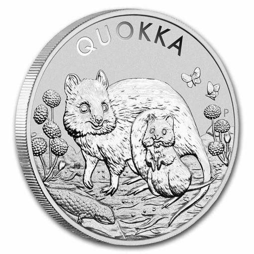 2021年 (新品) オーストラリア「クオッカ」純銀 1オンス 銀貨 - 画像 (3)