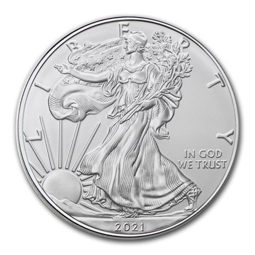 2021 (New) American Eagle Walking Liberty Silver 1 oz Coin PCGS MS70 Emergency Issue Struck at San Francisco (FirstStrike) - Image 3