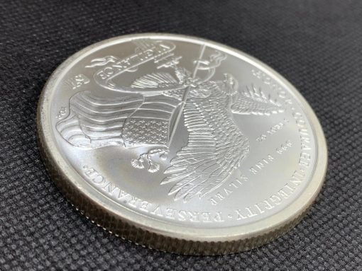 (New)「President Donald J. Trump」Silver 5 oz Coin #8096 - Image 4