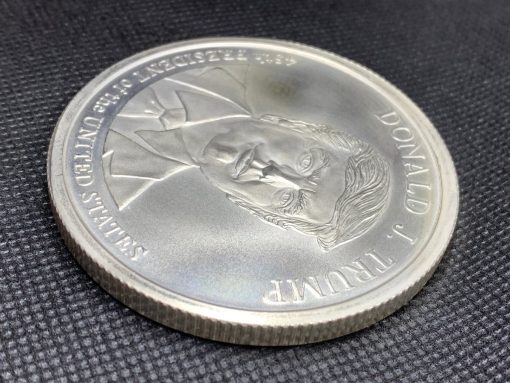 (New)「President Donald J. Trump」Silver 5 oz Coin #8096 - Image 3