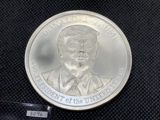 (New)「President Donald J. Trump」Silver 5 oz Coin #8096