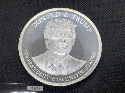 (New)「President Donald J. Trump」Silver 5 oz Coin #9834