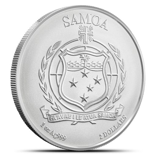 2023 (New) Samoa Mercanti Eagle Silver 1 oz Coin - Image 2
