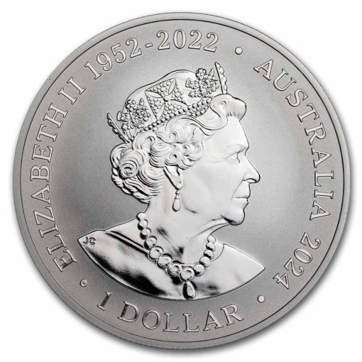 2024 (New) Australia's Most Dangerous Tiger Snake Silver 1 oz Coin - Image 2