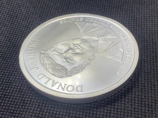 (New)「President Donald J. Trump」Silver 5 oz Coin #7987 - Image 5